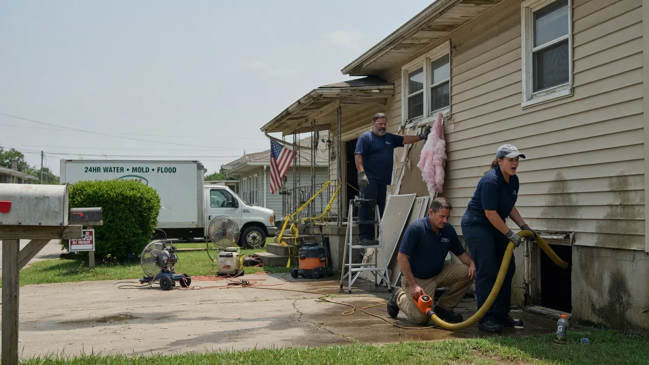 Water Damage Repair in Bevinsville, KY near me